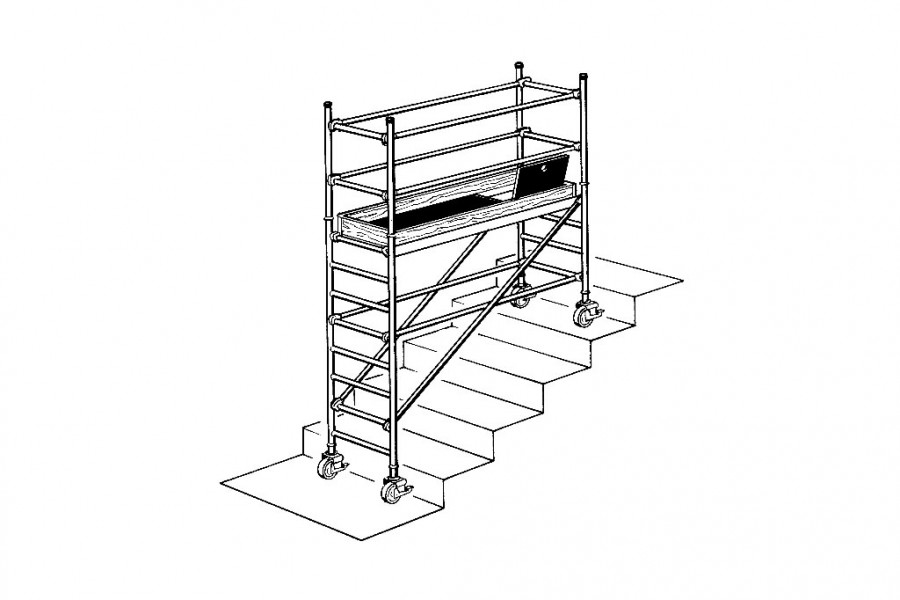 Mobile Aluminum Scaffolding Hymer