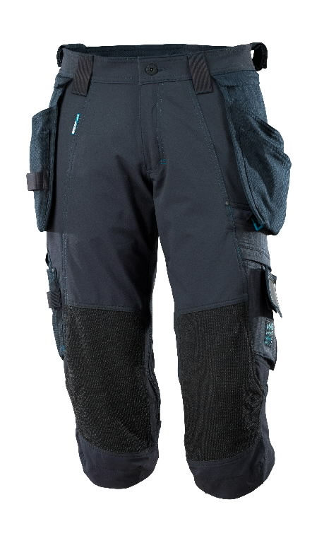 ¾ ilgio kelnės, su kišenėmis-dėklais Advanced, t.mėlyna C48