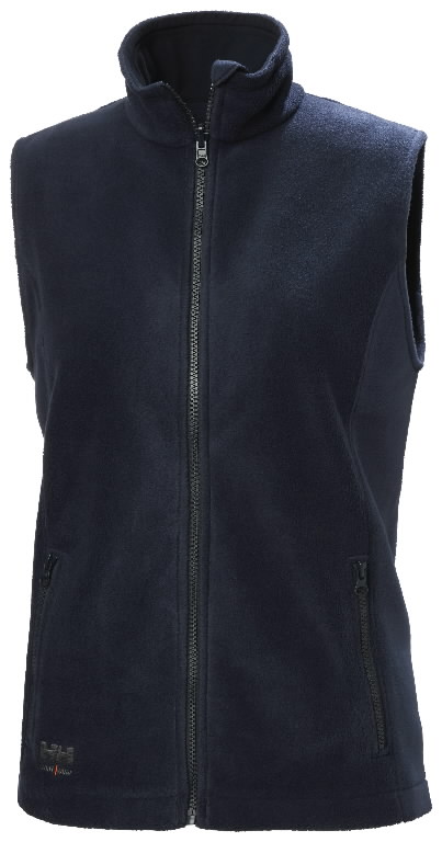Fleece vest Manchester 2.0 zip in, women, navy L
