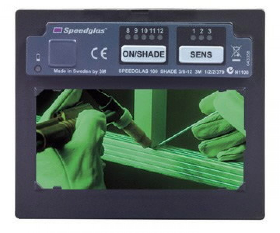 3M Speedglas 100V ADF savaime užtemstantis filtras 3 / 8-12, Speedglas 3M