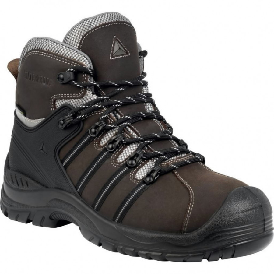 Winter safety boots NOMAD2 S3 CI HI WR SRC, brown 41