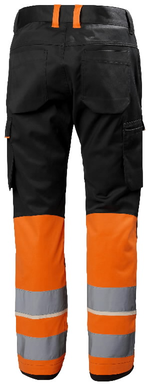 Trousers Uc-Me Cargo hi-viz CL1, orange/black C72 2.