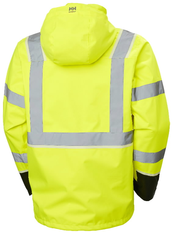 Shell jacket Uc-Me zip in, hi-viz CL3, yellow/black S 4.