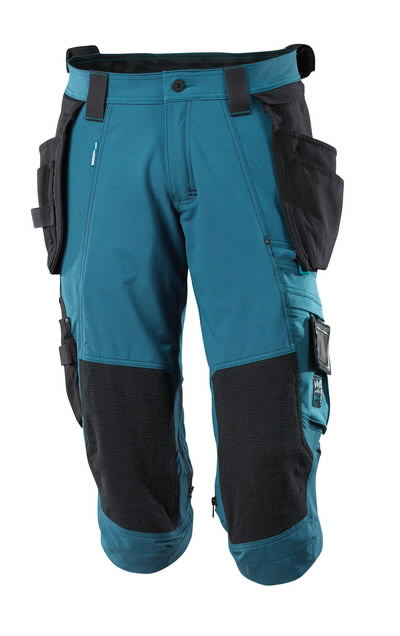 ¾ ilgio kelnės, su kišenėmis-dėklais Advanced, mėlyna C46