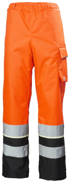 Winter pants Uc-me hi-viz, CL2, orange/black 3XL
