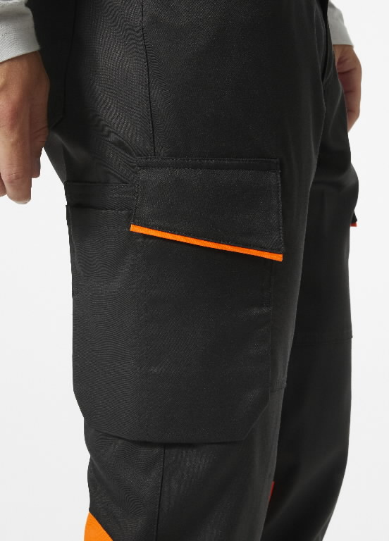 Trousers Uc-Me Cargo hi-viz CL1, orange/black C72 3.