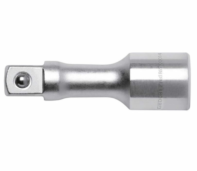 Extended Red Socket Gedore RED, Socket extension 1/2 l.125mm R65100024 - Stokker