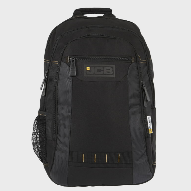 black rucksack bag
