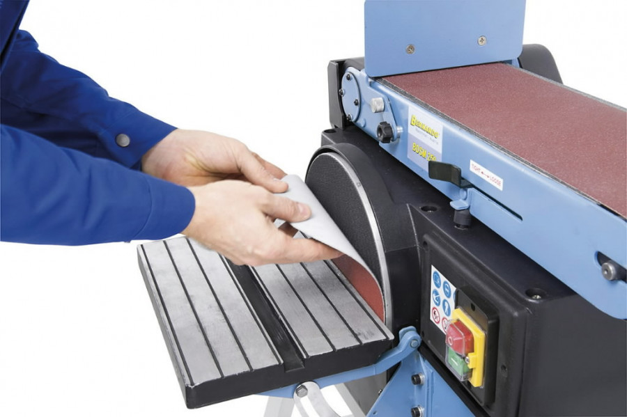 Belt and plate grinding machine BDSM 250 230V, Bernardo