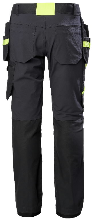 Kelnės su kabančiomis kišenėmis Oxford 4X Cons, tamprios, tamsiai pilka/juoda C52 2.