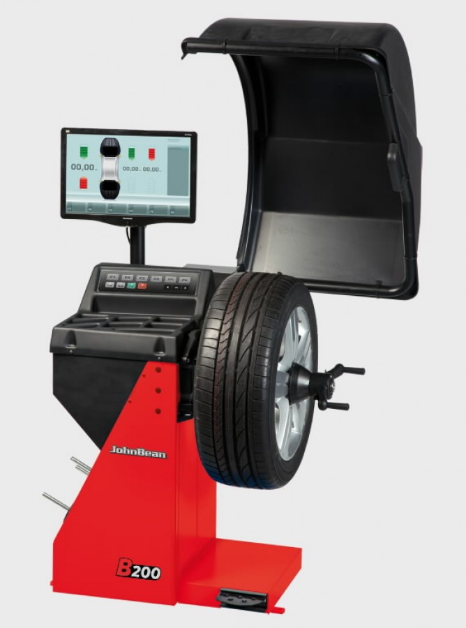 B200S digital motorized balancer, John Bean Wheel balancers