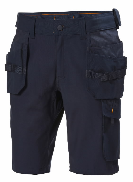 Šortai Oxford su kišenėmis  dėklais, navy C50