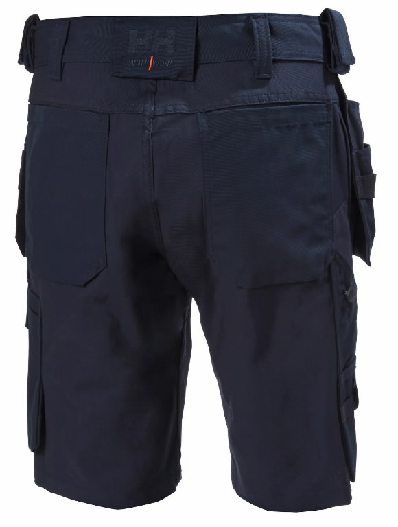 Šortai Oxford su kišenėmis  dėklais, navy C50 2.