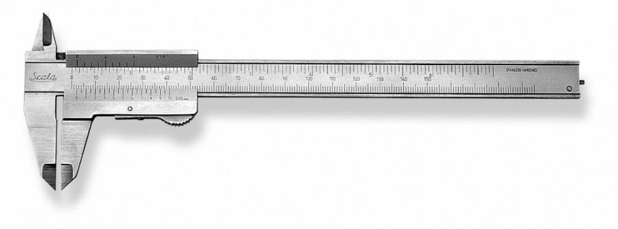 pocket-slide-caliper model 254  150/0,05, Scala
