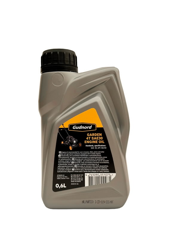 Pienkoneöljy 4T SAE 30 Garden 0,6L 1