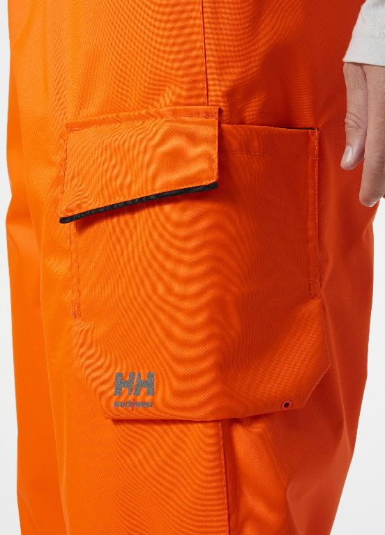 Winter pants Uc-me hi-viz, CL2, orange/black 3XL 3.