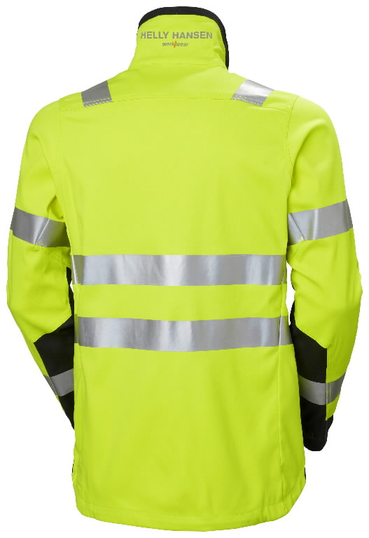 Welder jacket Fyre, Hi-vis yellow/black L 2.