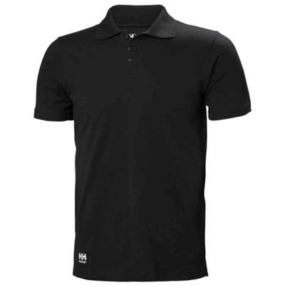 Polo marškinėliai Manchester, juoda 4XL