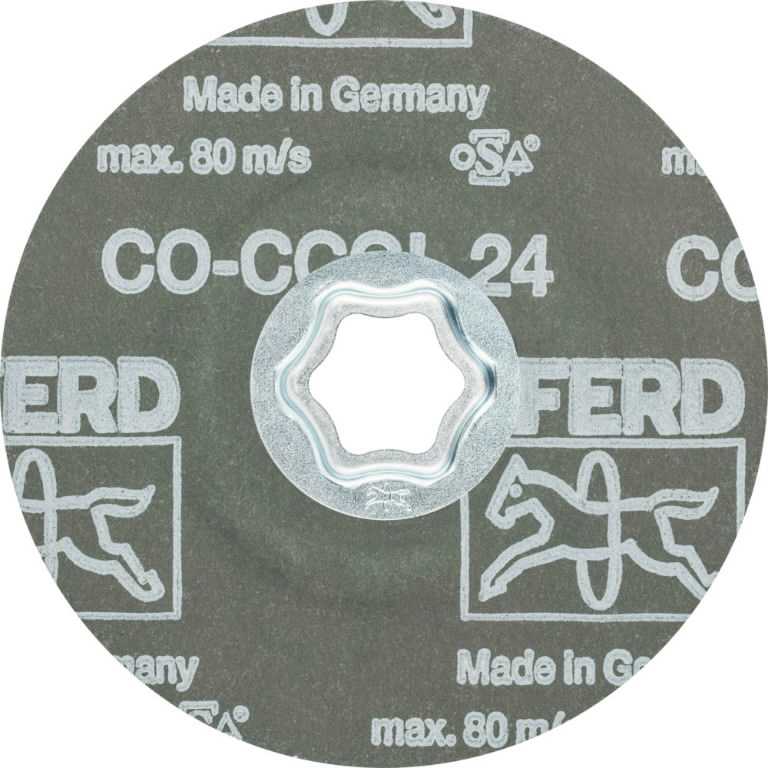 Fiber disc for INOX CC-FS CO-COOL 115mm P24, Pferd
