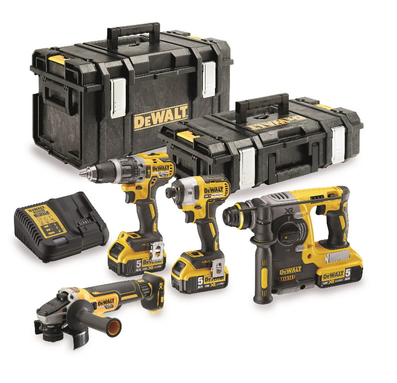 18V Combo DCK422P3, 18V / 5,0Ah, DeWalt
