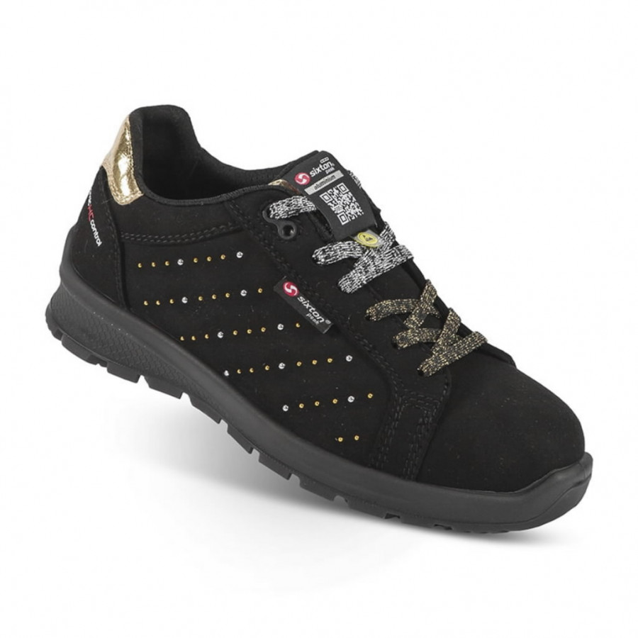 Safety shoes Skipper Lady Boma, black S3 SRC ESD women 39