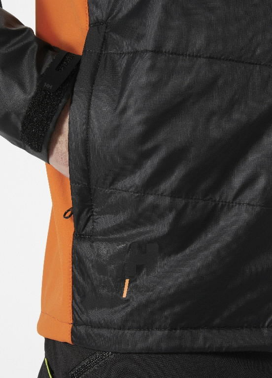 Jacket Kensington insulated, black/orange XS 3.