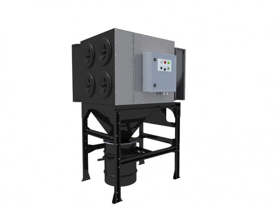 Stationary filtering unit MDB4F (536) with PTFE filters, Plymovent