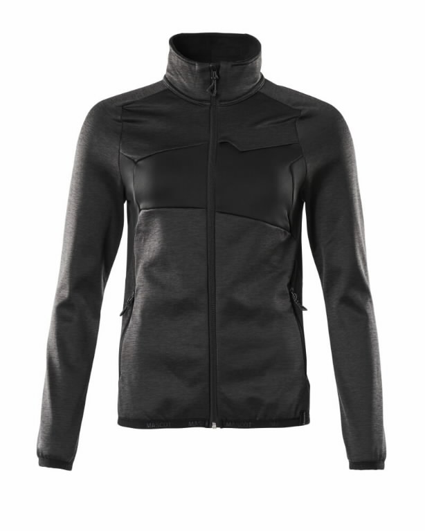 Džemperis Fleece Accelerate, moteriškas, pilka/juoda 3XL