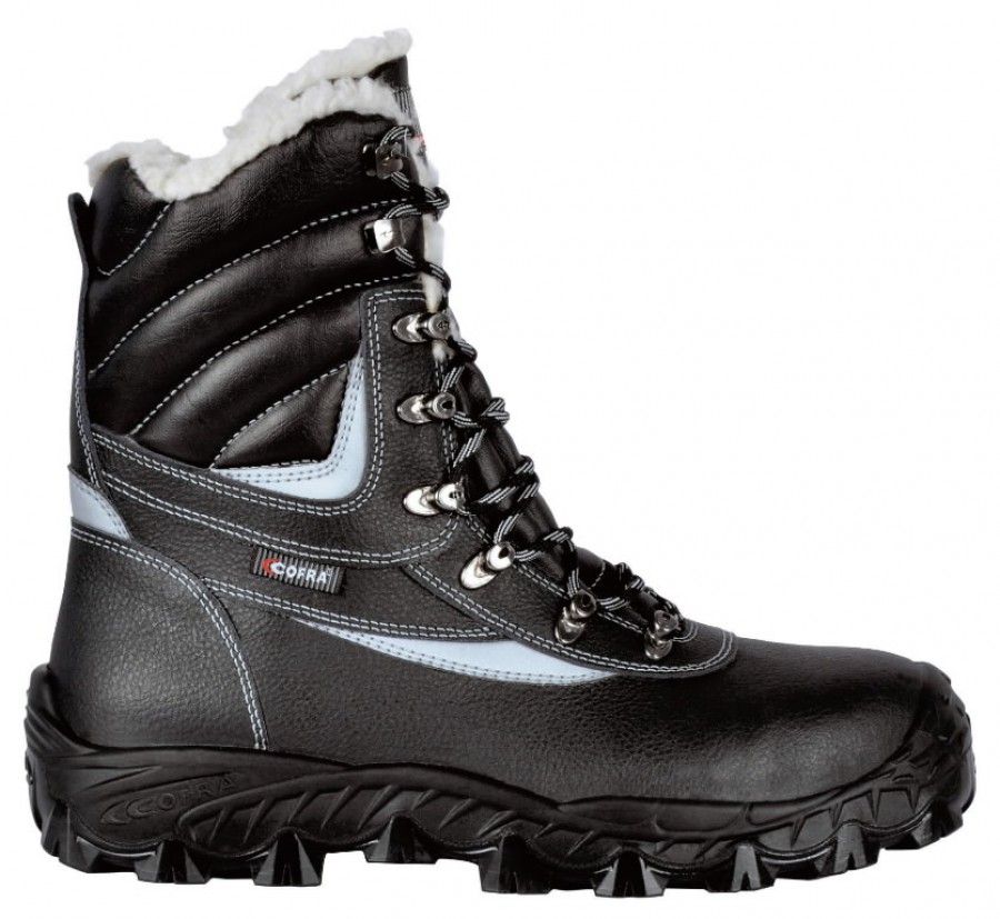 Winter safety boots Barents S3 CI SRC, black, 48, Cofra