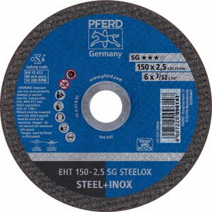 Metallilõikeketas SG STEELOX 150x2,5mm