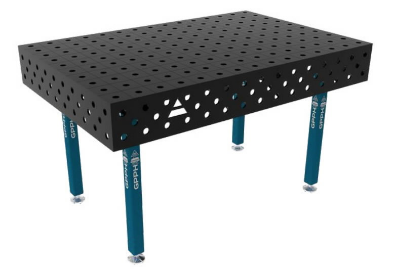 Suvirinimo stalas Eco 1500x1000mm, plienas, apkrova 1000kg, GPPH S.C.