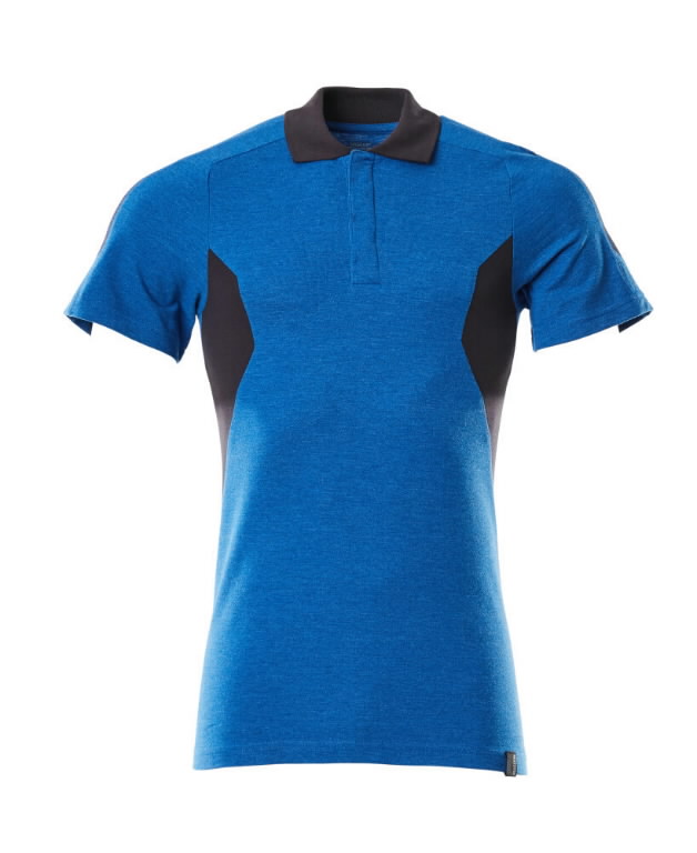 Polo marškinėliai Accelerate, šviesiai/tamsiai mėlyna XL