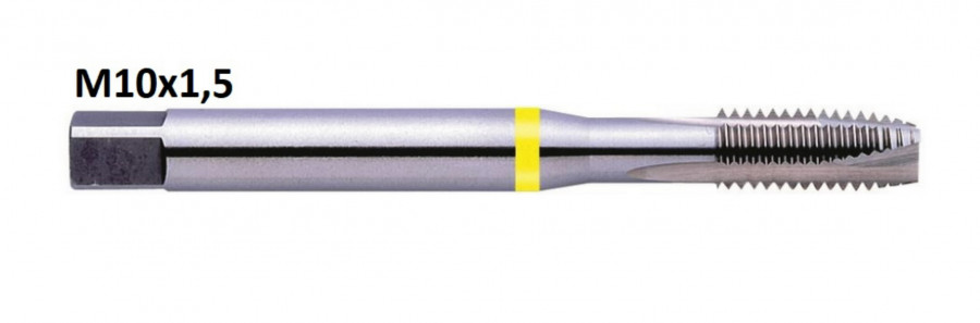 Sriegiklis  M10x1,5 HSS-E B for through holes M10x1,5mm