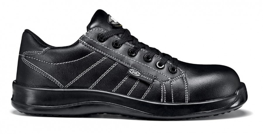 Защитная обувь BLACK FOBIA LOW S3, чёрная, 43 размер, SIR