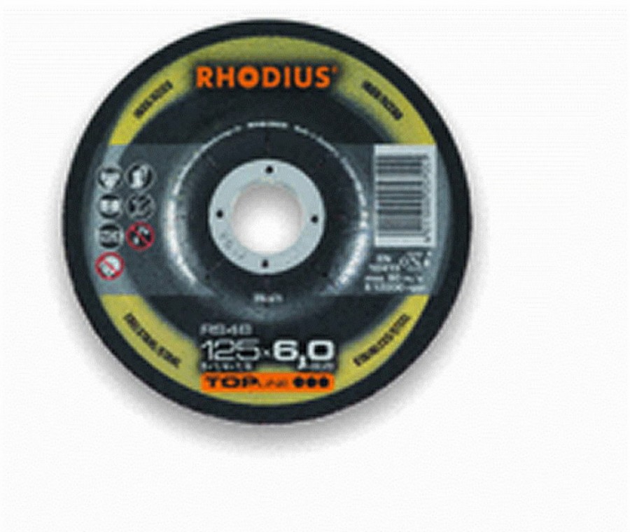 Шлифовальный диск RS48 125х6,0 INOX, RHODIUS