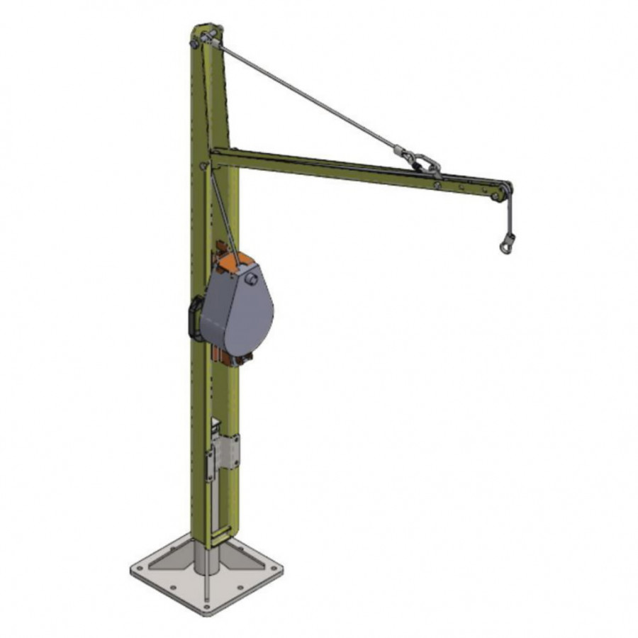 MOBILE ANCHOR FOR CONFINED SPACE  2.