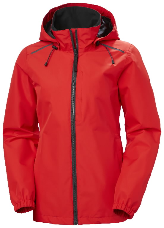 Shell jacket Manchester 2.0 zip in, women, red XL