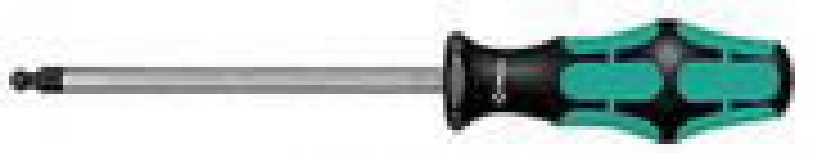 Screwdriver 352 HEX ball 1/4´´x125, Wera