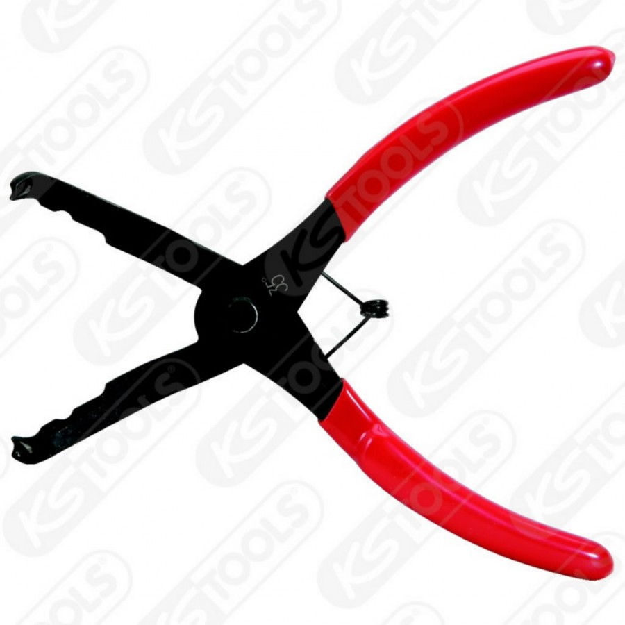 Trim clip pliers,35° offset, 190mm, KS Tools - Other pliers