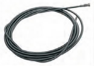 4mtr X 1.0-1.2mm Red Plastic Coated Steel MIG Liner