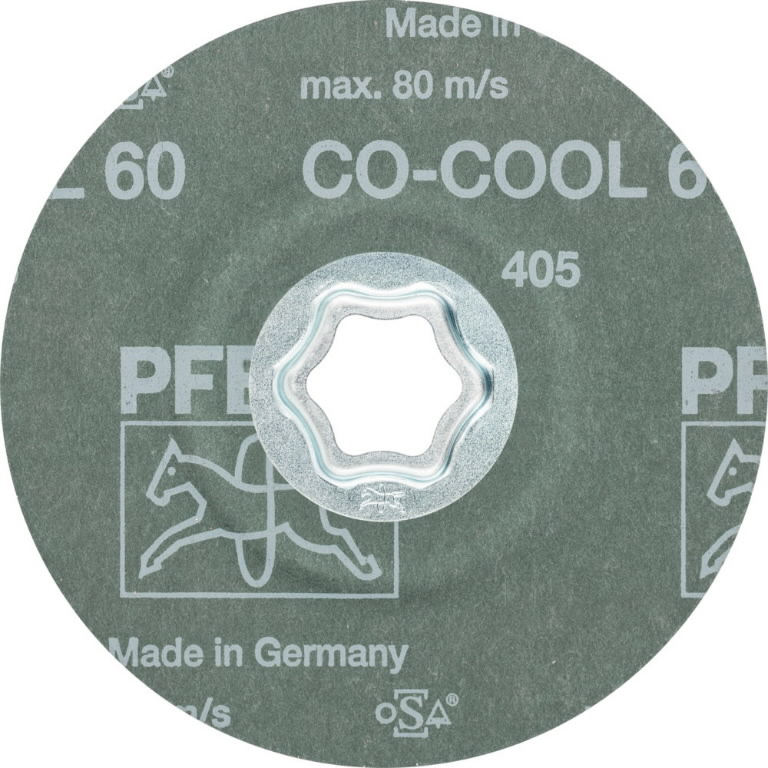 Fiber disc for INOX CC-FS CO-COOL 115mm P60, Pferd