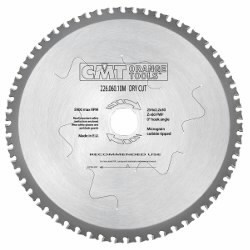 Pjovimo diskas Industrial for Inox 190x1,8/1,4x30 Z48 a= 0° b=8° FWF