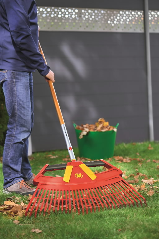 4in1 Leaf Rake Wolf Garten Lawn Care