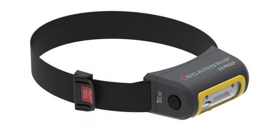 Žibintuvėlis ant galvos LED EX-VIEW USB IP65 100/200lm  2.