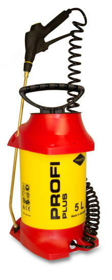 Survepihusti PROFI PLUS 5 l, Mesto