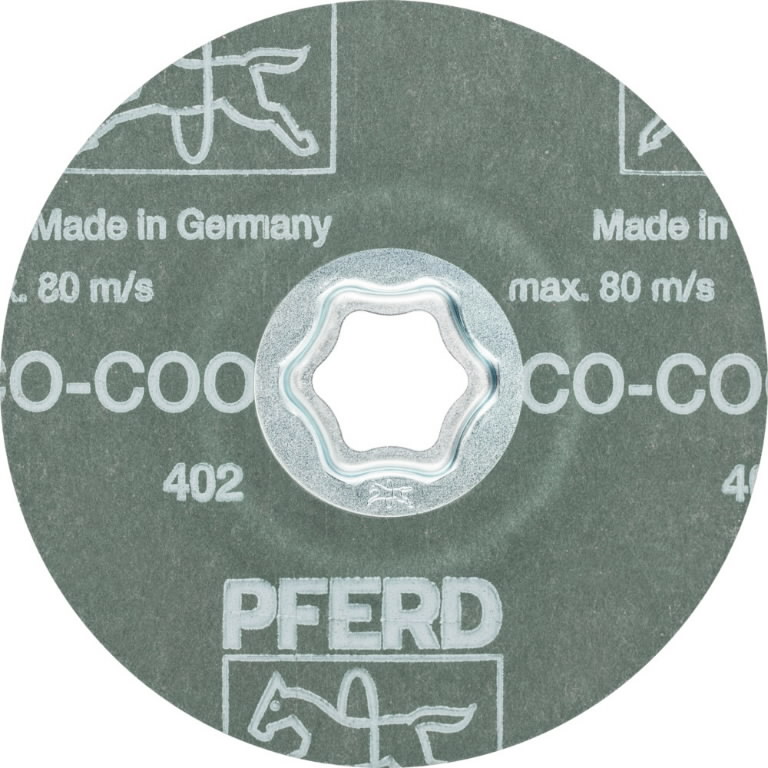 Fibro diskas INOX CC-FS CO-COOL 115mm P80, Pferd
