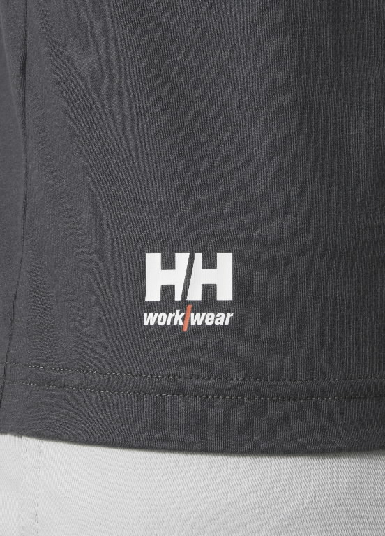 T-shirt HHWW Classic long sleev, dark grey M 3.