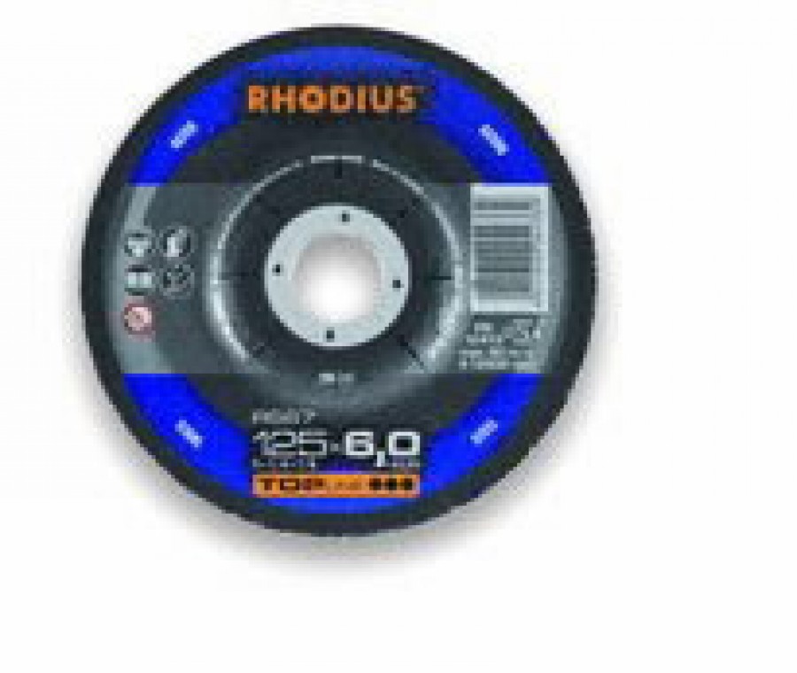 Шлифовальный диск RS67 125x6, RHODIUS 2.
