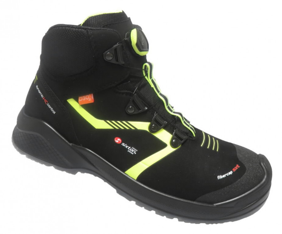 Apsauginiai batai Scatto BOA Resolute,  juoda/geltona S3 ESD SRC 45 2.