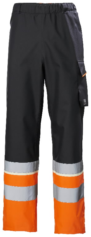 Pants shell Uc-me, hi-viz, CL1, orange/black XL